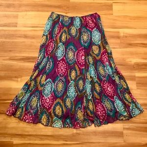 Ruby Rd. Woman Print Skirt